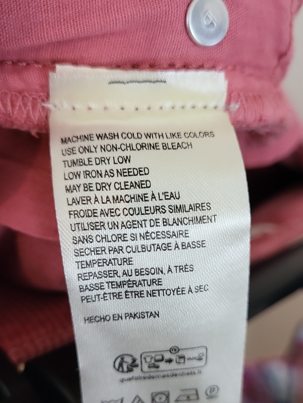Pilcro Anthropologie Dusty Rose Corduroy Pants Size 30 - Picture 5 of 7